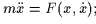 mx = F (x,x);