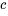 c